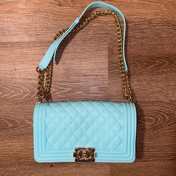 TEAL PURSE - Picture 1 of 2